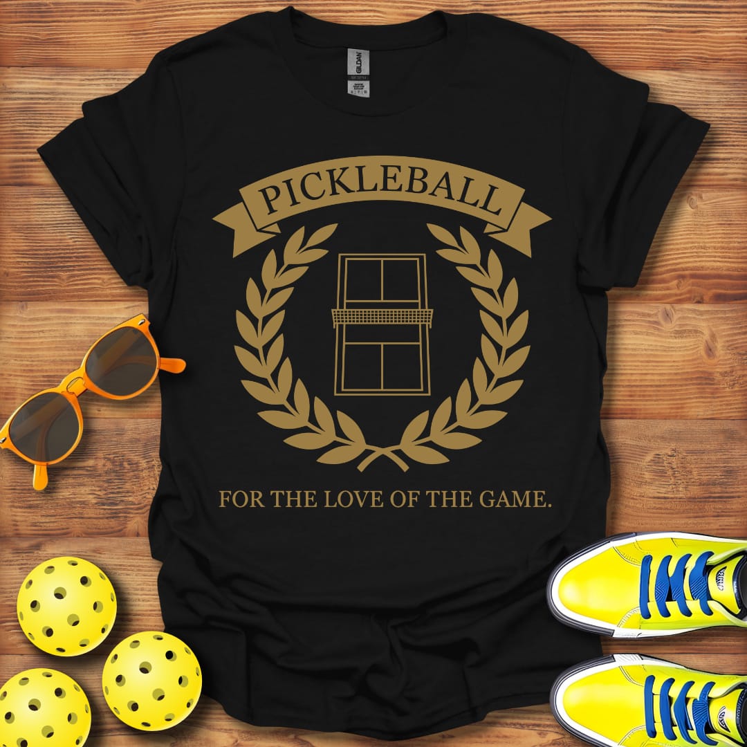 For The Love Of Unisex Cotton Pickleball T-Shirt