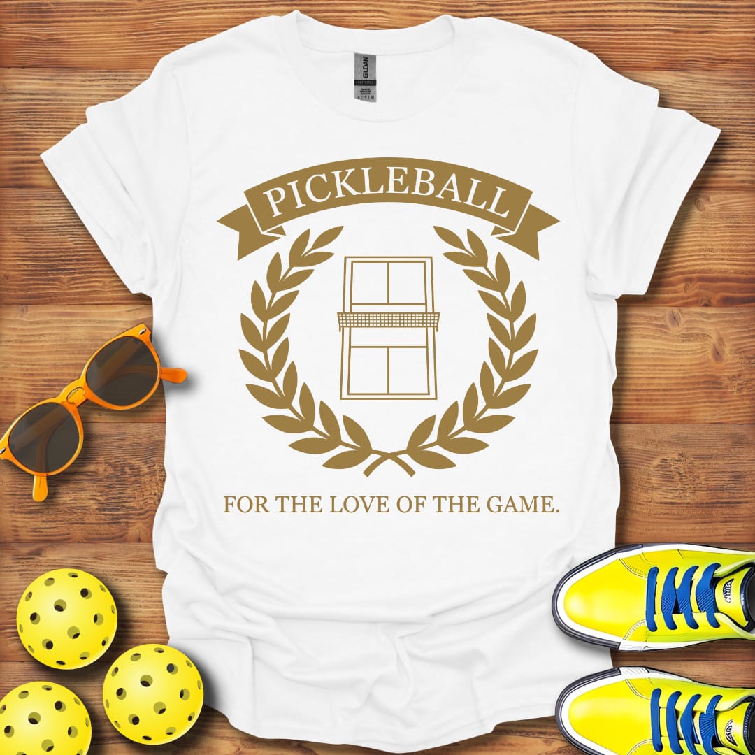 For The Love Of Unisex Cotton Pickleball T-Shirt