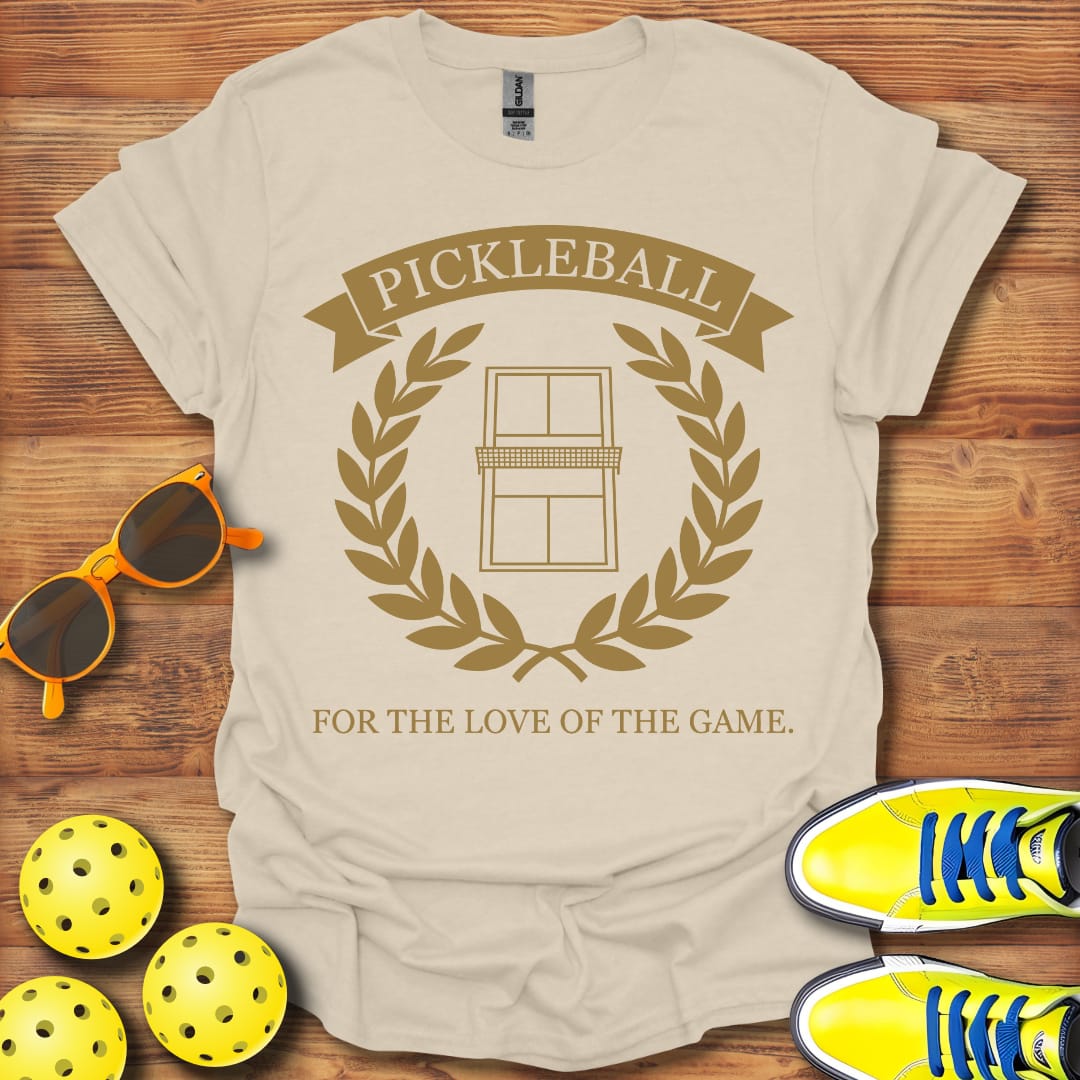 For The Love Of Unisex Cotton Pickleball T-Shirt