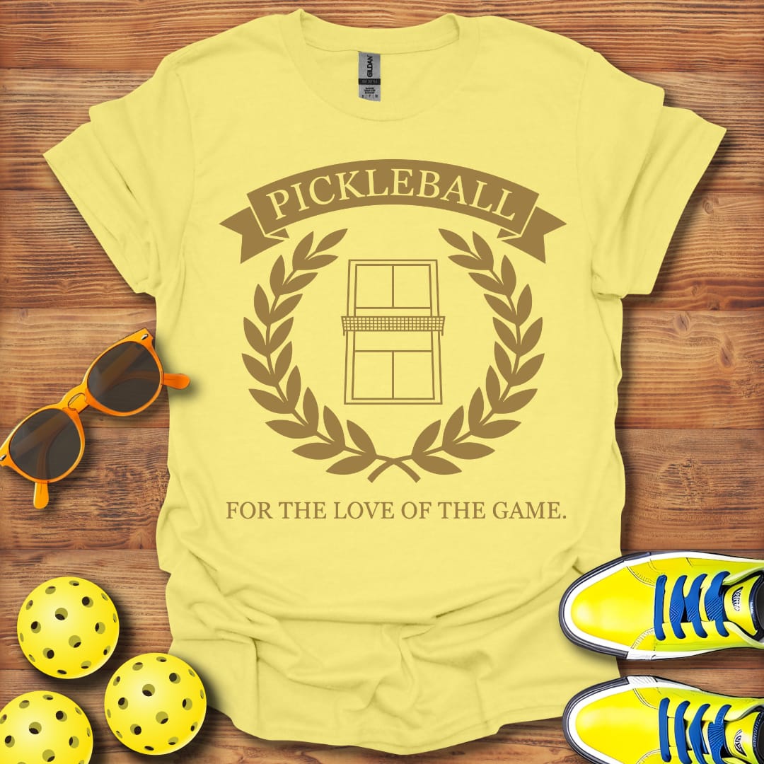 For The Love Of Unisex Cotton Pickleball T-Shirt