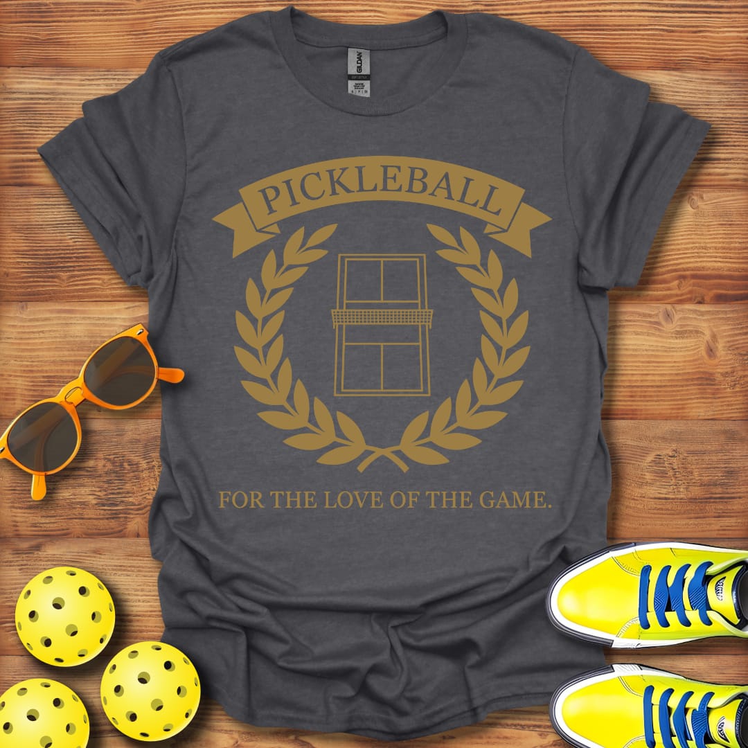 For The Love Of Unisex Cotton Pickleball T-Shirt