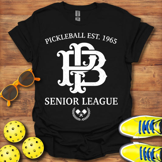 Senior League 1965 Unisex Cotton Pickleball  T-Shirt
