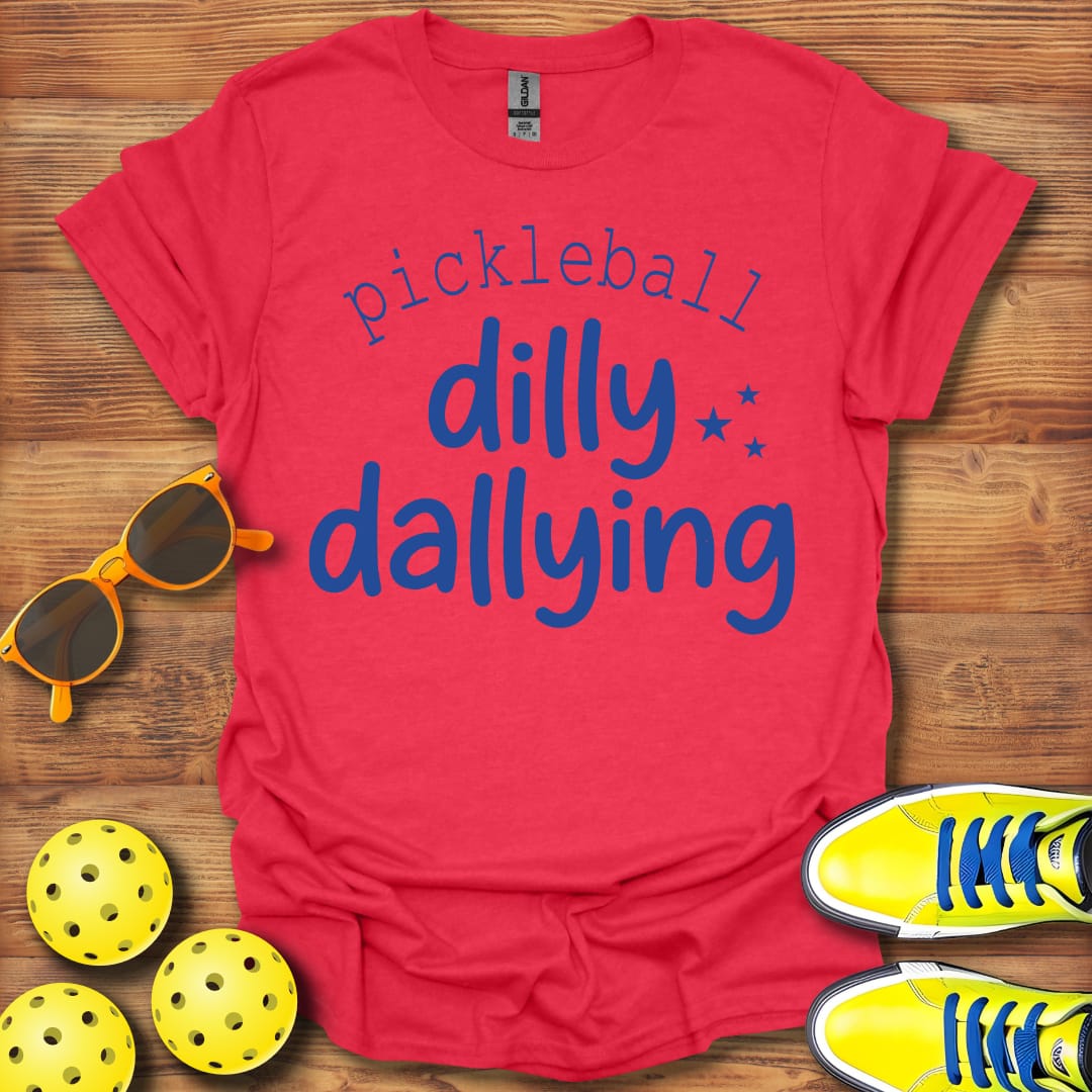 Dilly Dallying Unisex Pickleball T-Shirt