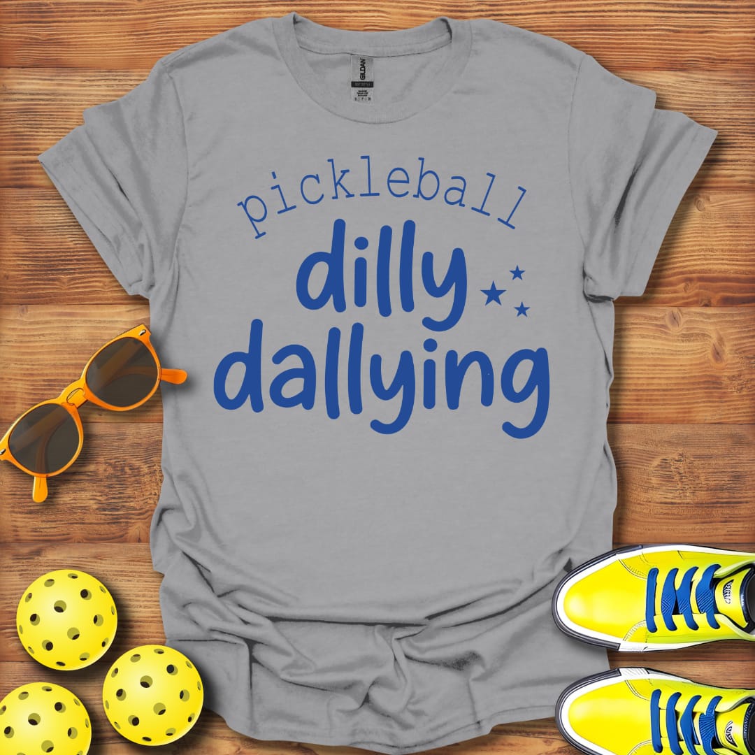 Dilly Dallying Unisex Pickleball T-Shirt