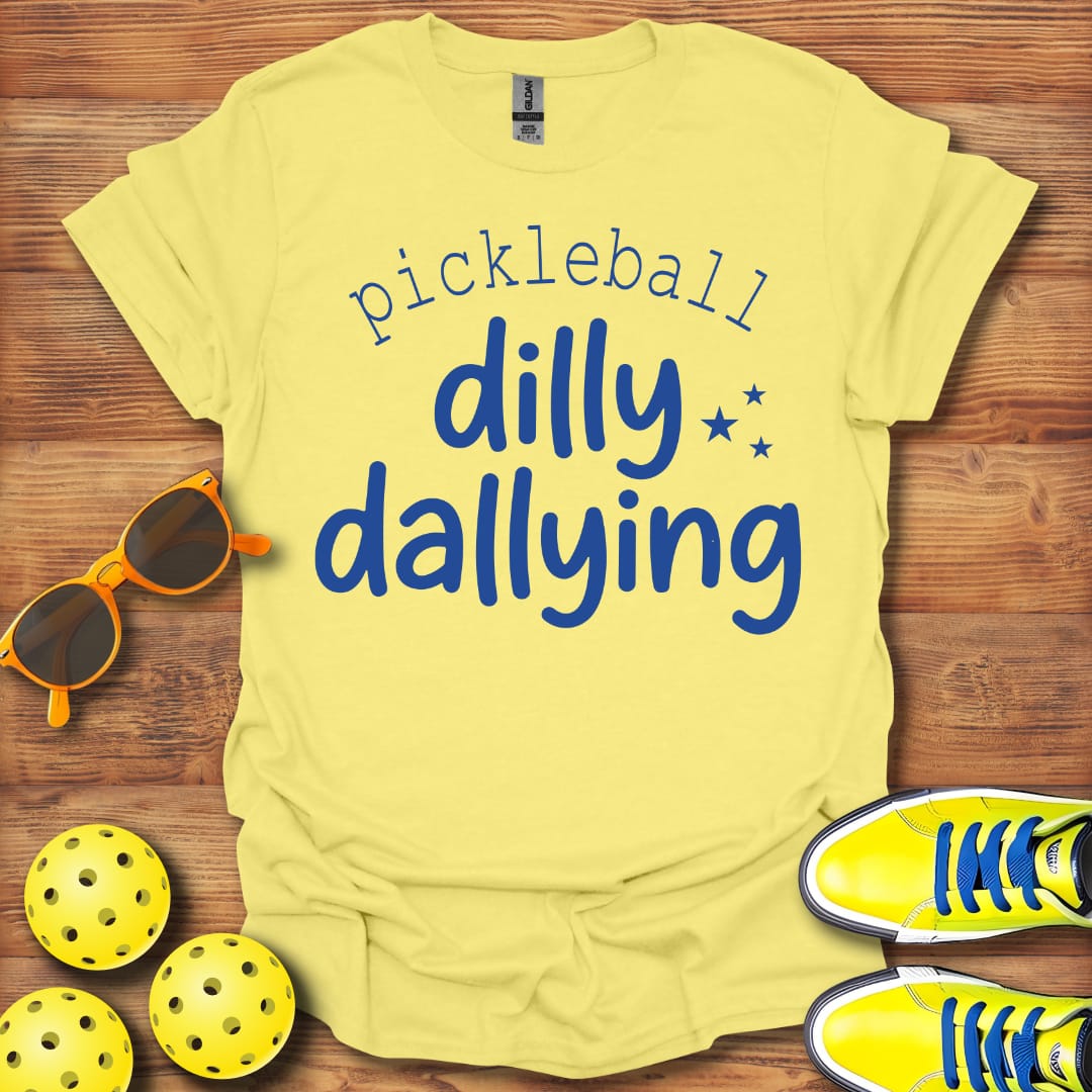 Dilly Dallying Unisex Pickleball T-Shirt