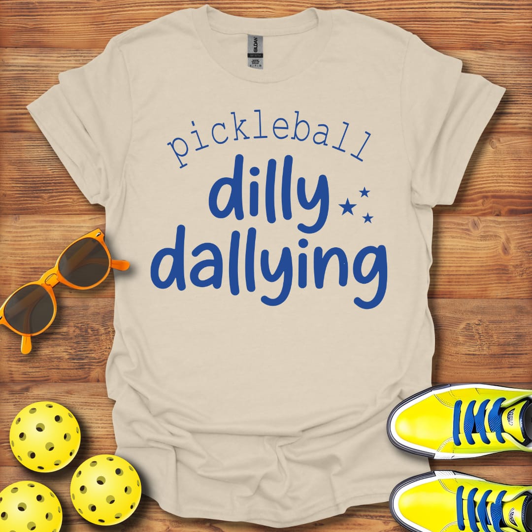 Dilly Dallying Unisex Pickleball T-Shirt