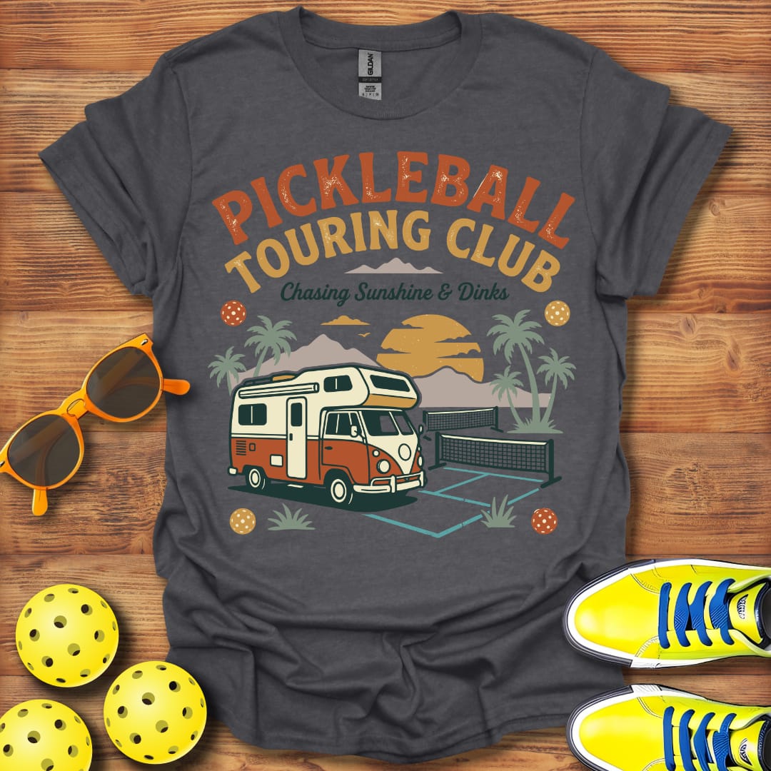 Unisex Pickleball RV Touring Club T-Shirt