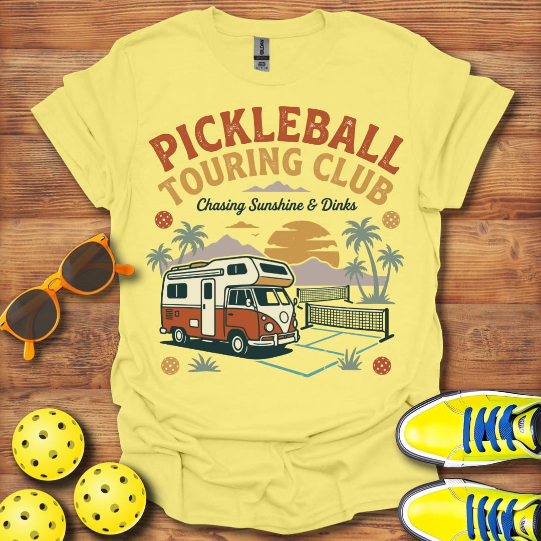 Unisex Pickleball RV Touring Club T-Shirt