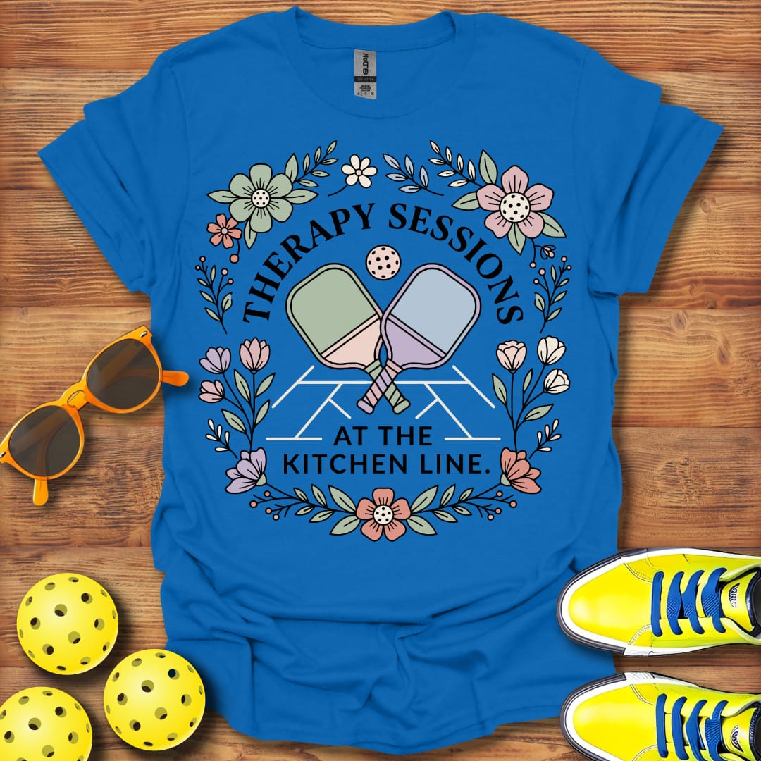 Therapy Sessions Unisex Pickleball T-Shirt