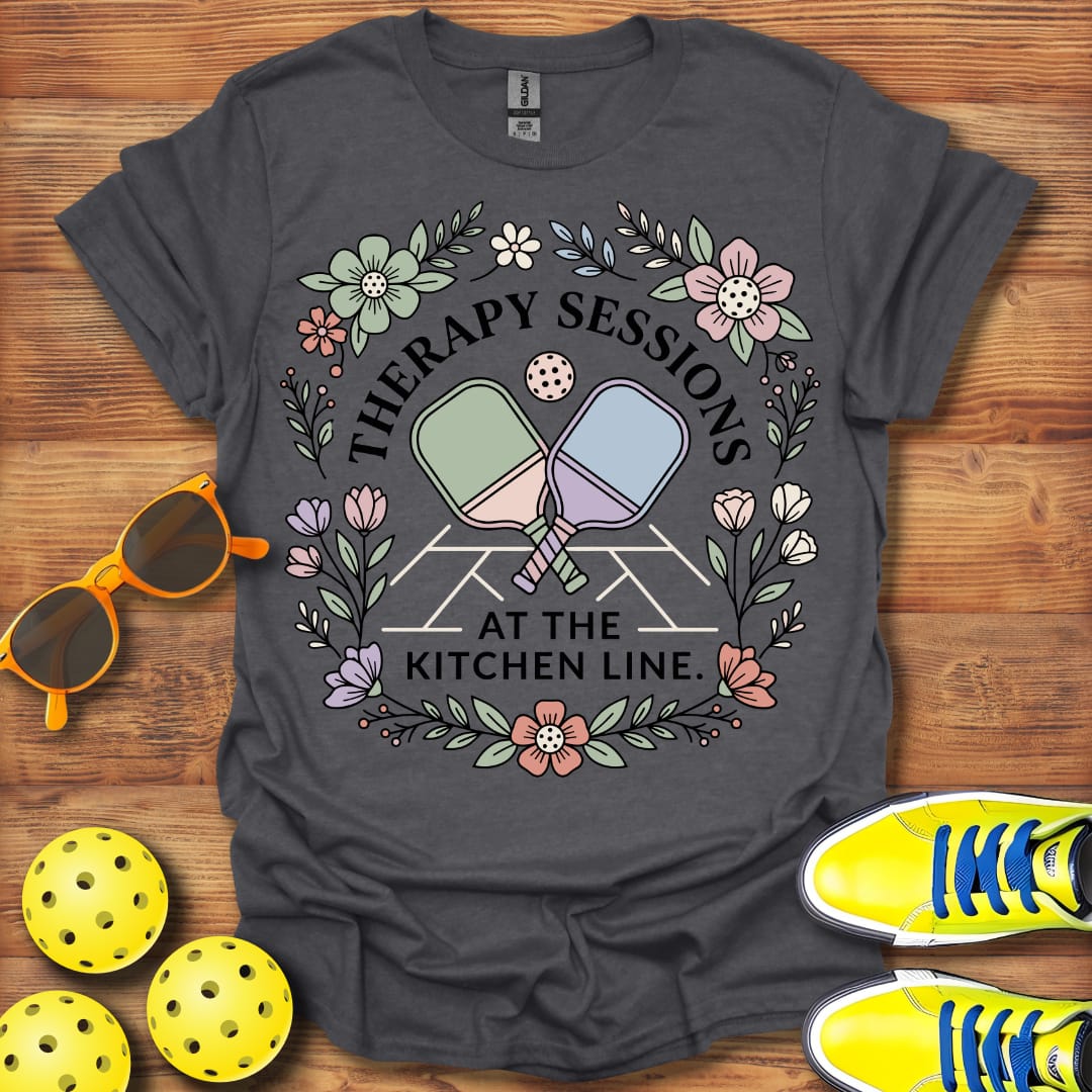 Therapy Sessions Unisex Pickleball T-Shirt