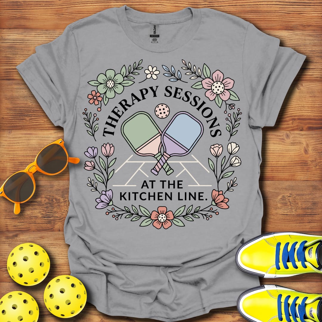 Therapy Sessions Unisex Pickleball T-Shirt