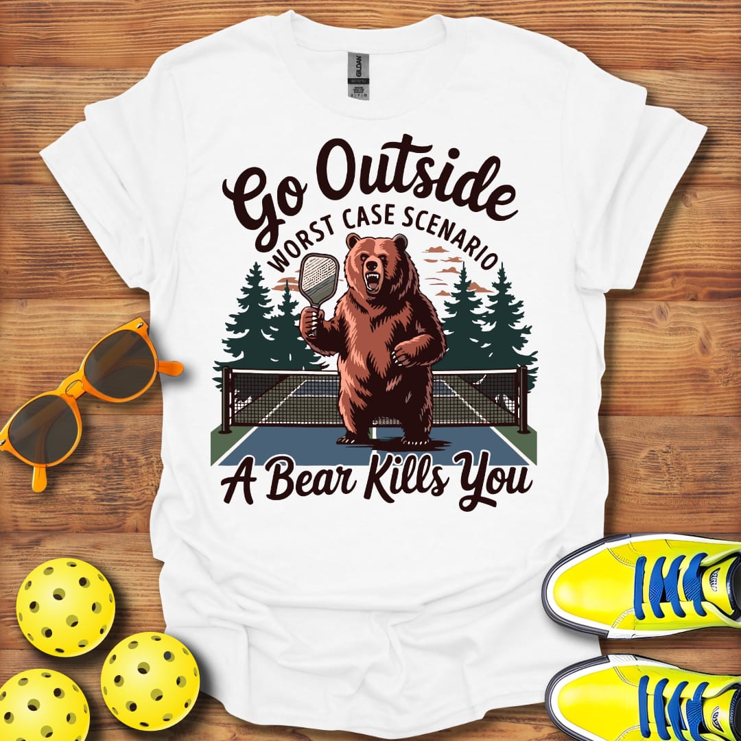 Go Outside Unisex Pickleball T-Shirt
