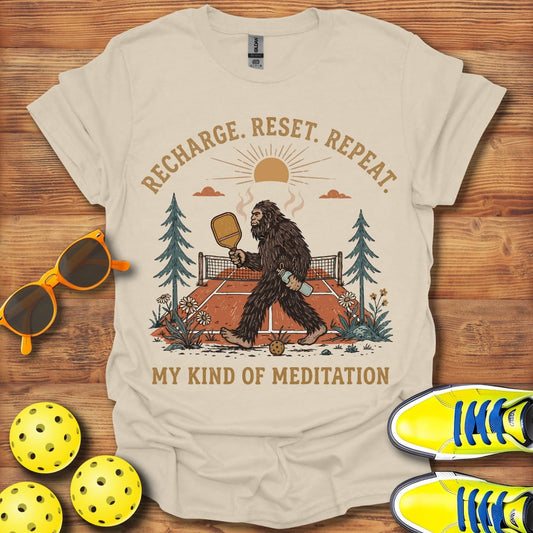 Sasquatch Yeti Unisex Pickleball T-Shirt