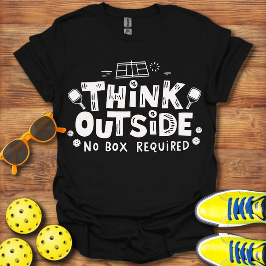 Think Outside The Box Unisex Pickleball T-Shirt