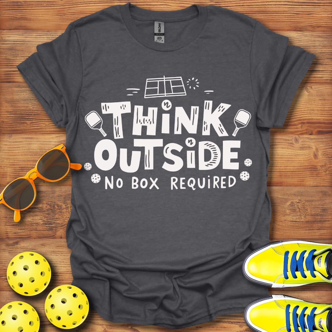 Think Outside The Box Unisex Pickleball T-Shirt