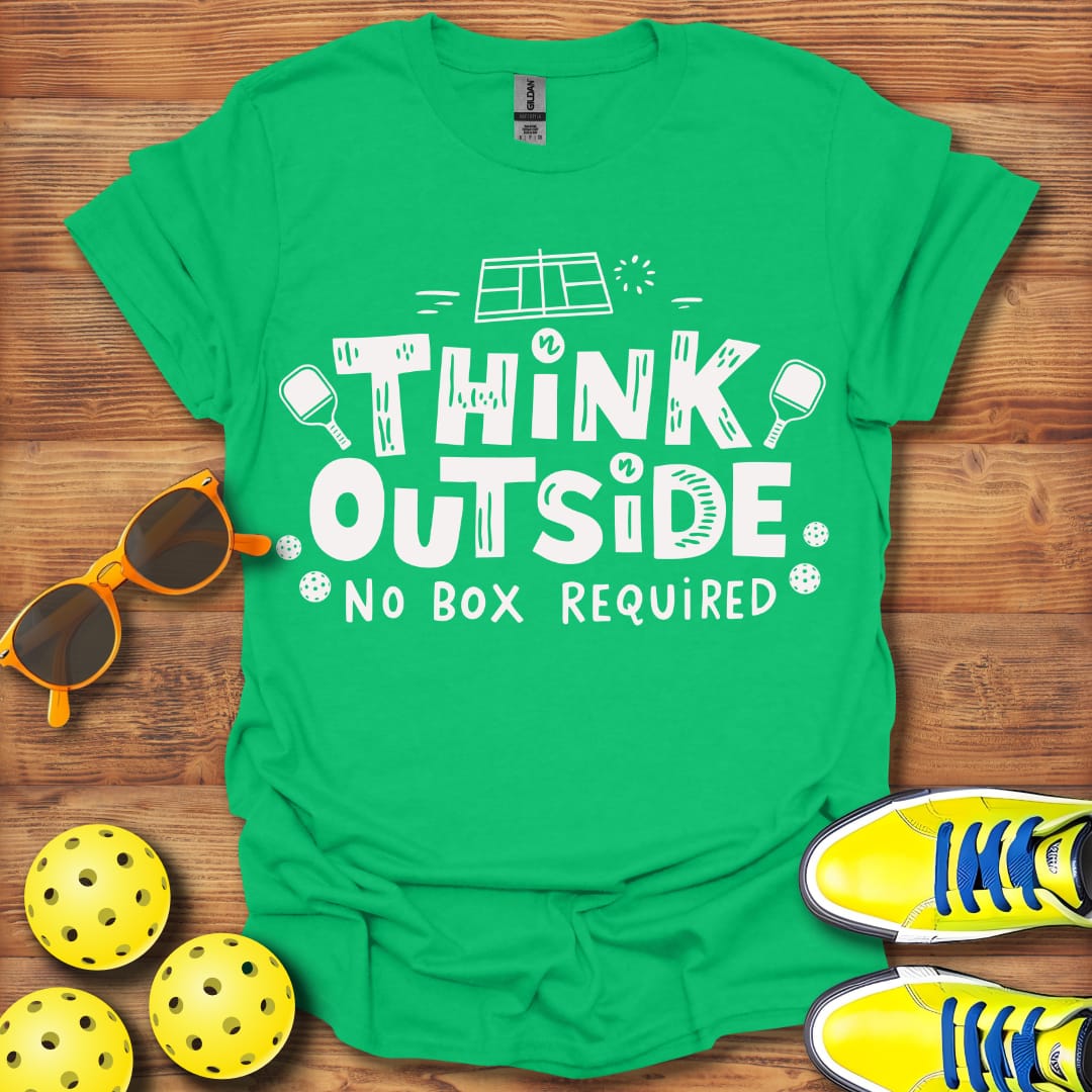Think Outside The Box Unisex Pickleball T-Shirt