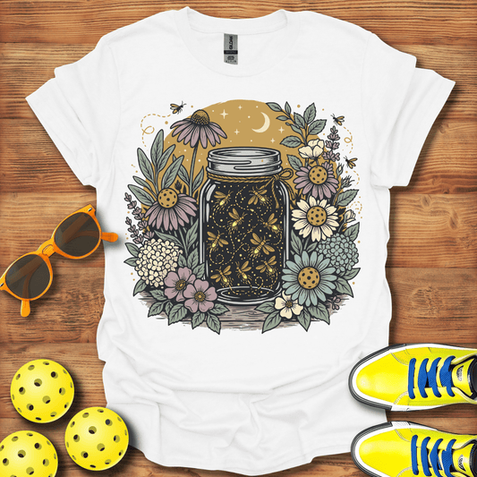 Summer Fireflies and Pickleball Unisex T-Shirt