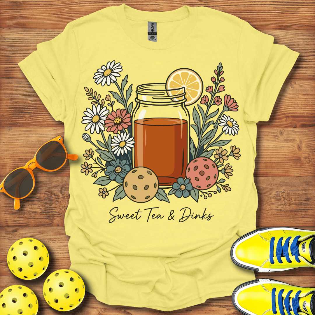 Sweet Tea, Dinks And Pickleball Unisex T-Shirt
