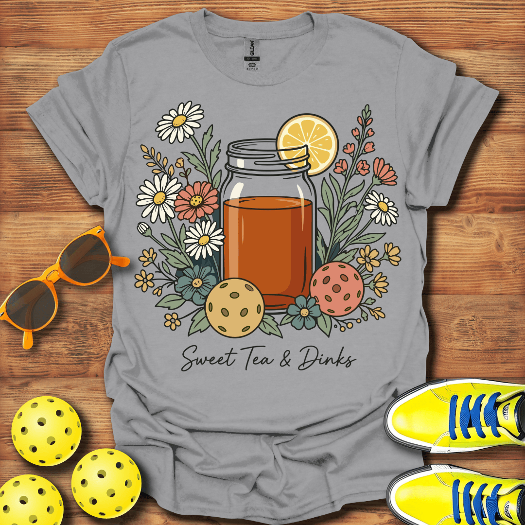 Sweet Tea, Dinks And Pickleball Unisex T-Shirt