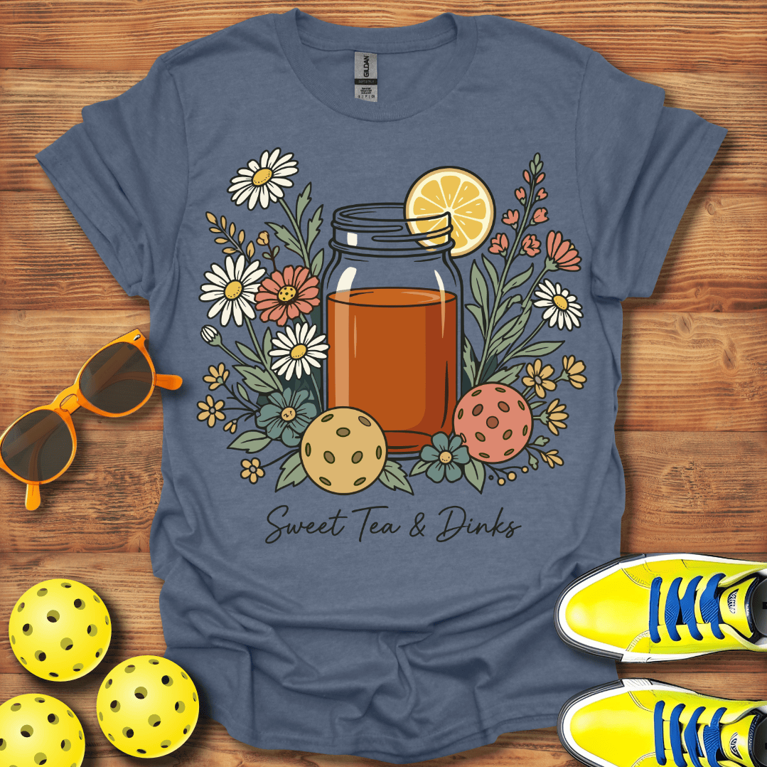Sweet Tea, Dinks And Pickleball Unisex T-Shirt