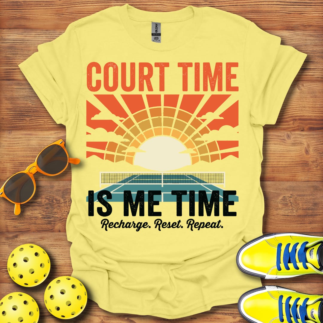 Court Time Is Me Time Pickleball Unisex T-Shirt