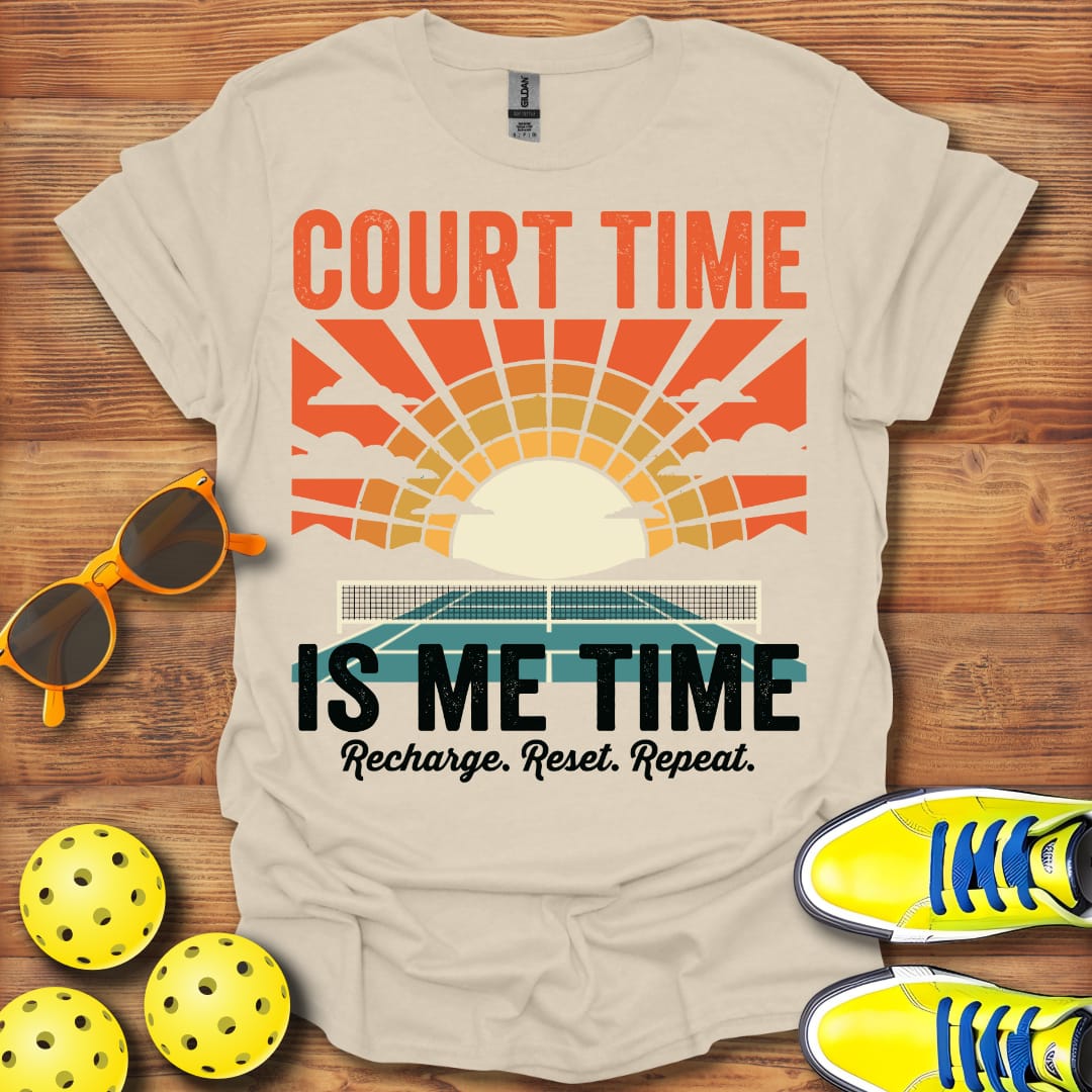 Court Time Is Me Time Pickleball Unisex T-Shirt