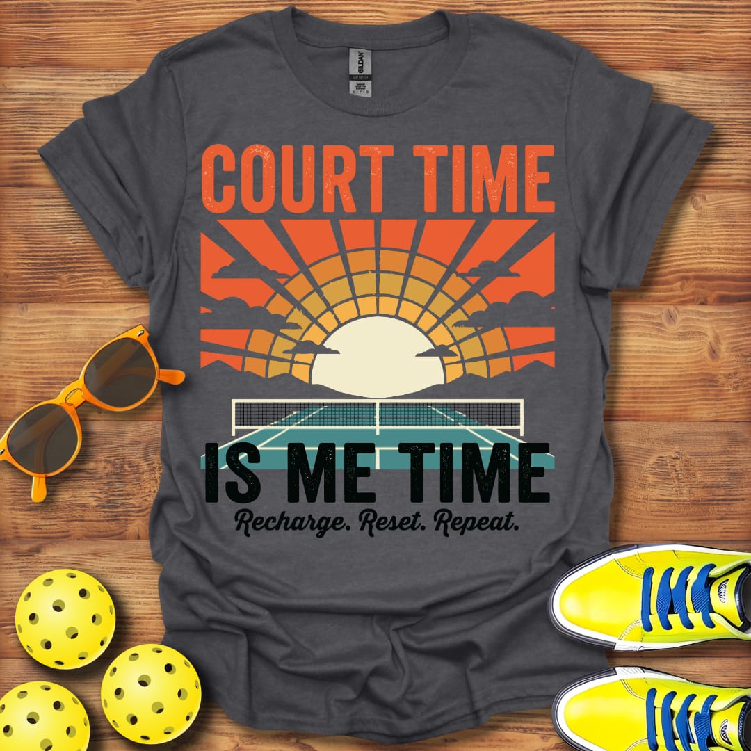 Court Time Is Me Time Pickleball Unisex T-Shirt