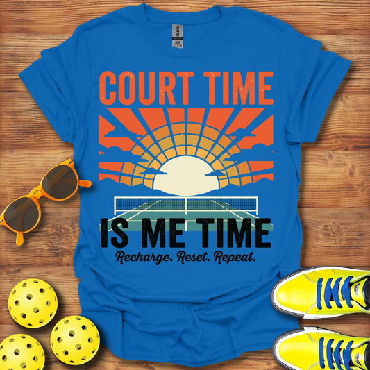 Court Time Is Me Time Pickleball Unisex T-Shirt