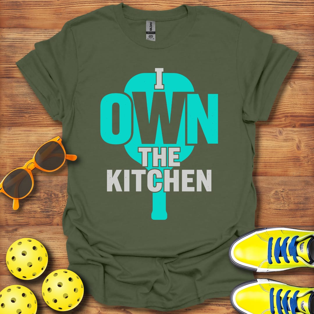 I Own The Kitchen Pickleball Unisex T-Shirt