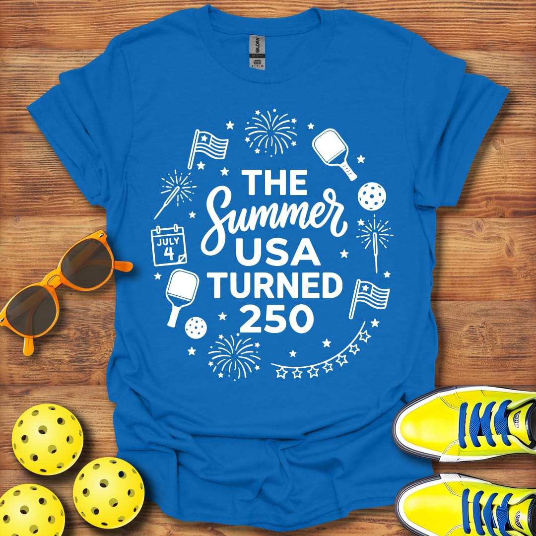 The Summer of 250 Pickleball Unisex T-Shirt