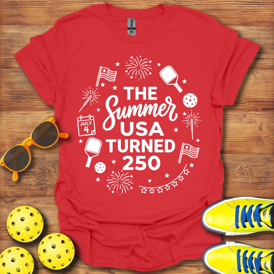 The Summer of 250 Pickleball Unisex T-Shirt