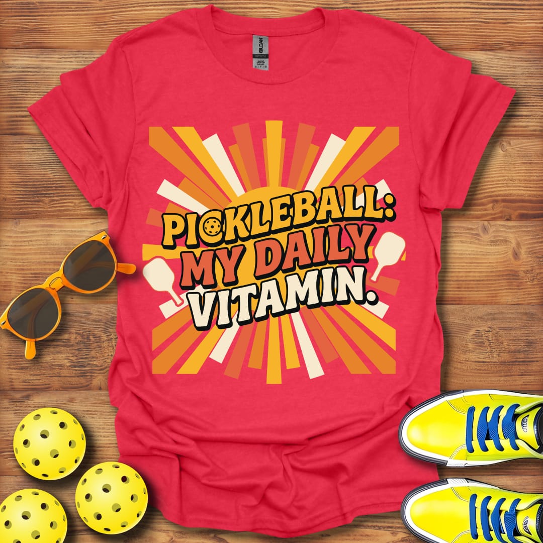 Pickleball My Daily Vitamin Unisex T-Shirt