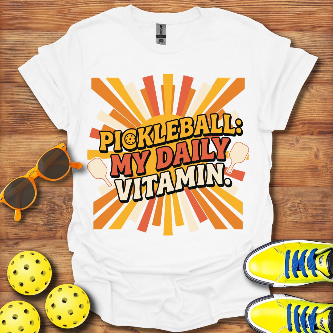 Pickleball My Daily Vitamin Unisex T-Shirt