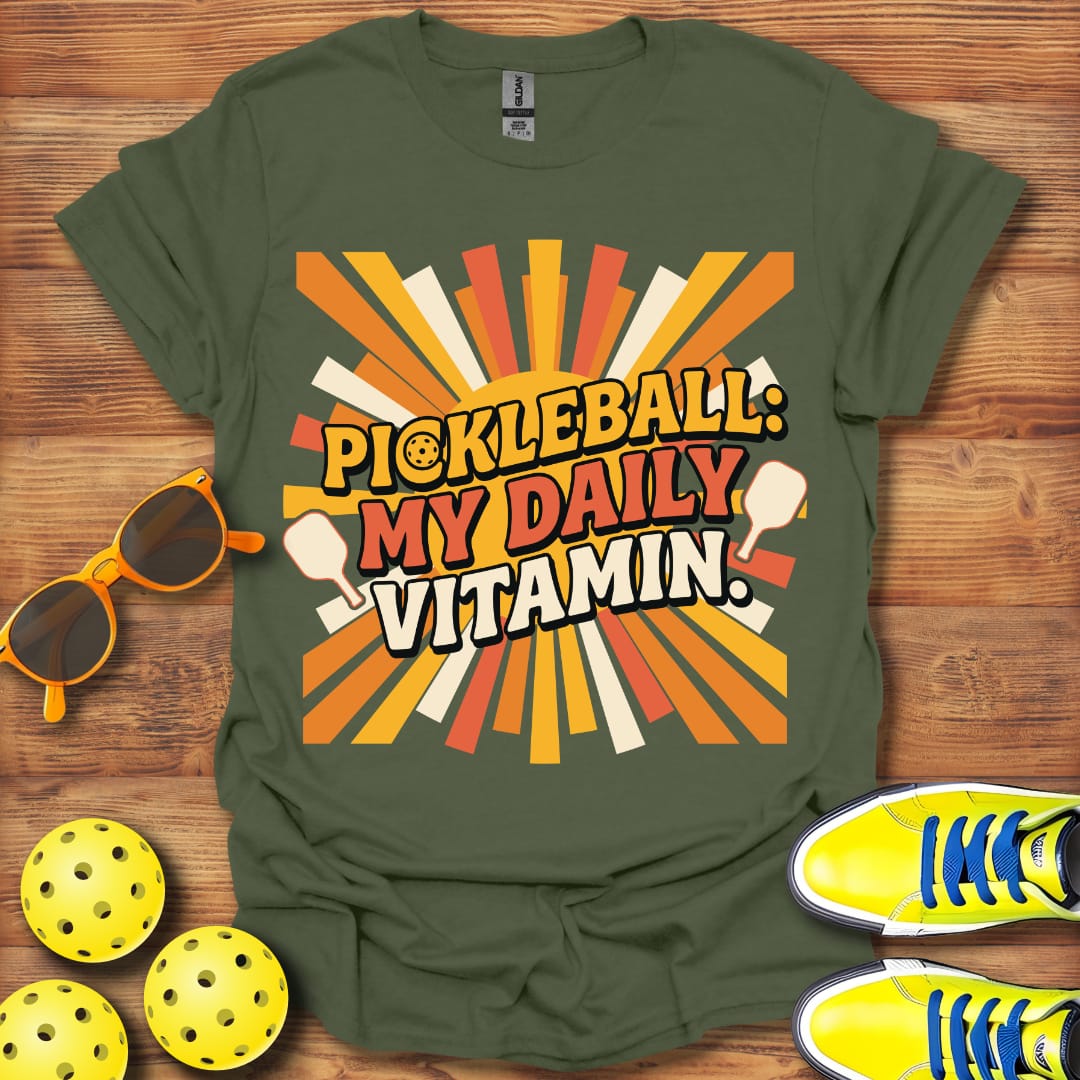 Pickleball My Daily Vitamin Unisex T-Shirt