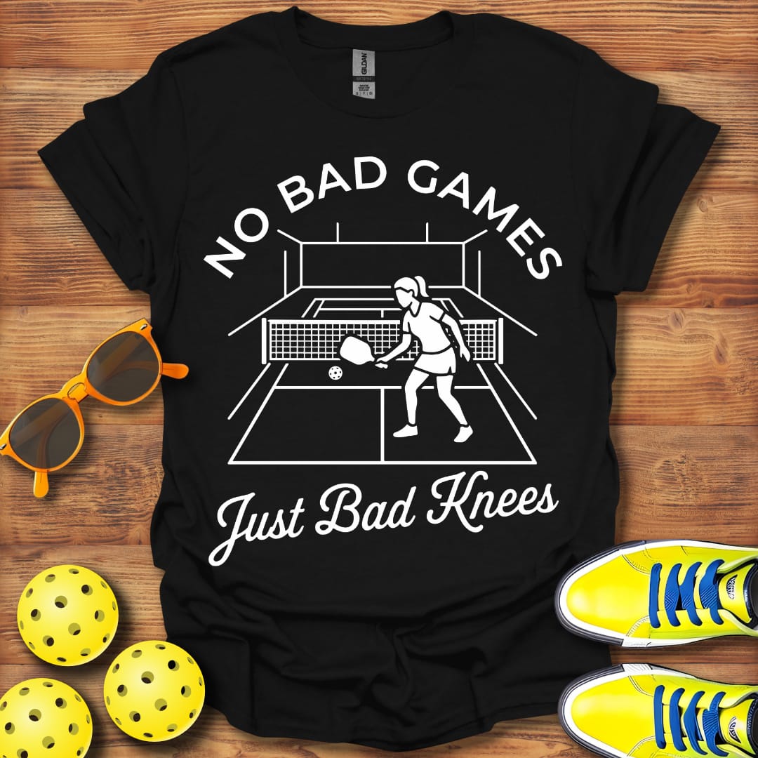 Just Bad Knees Pickleball Unisex T-Shirt