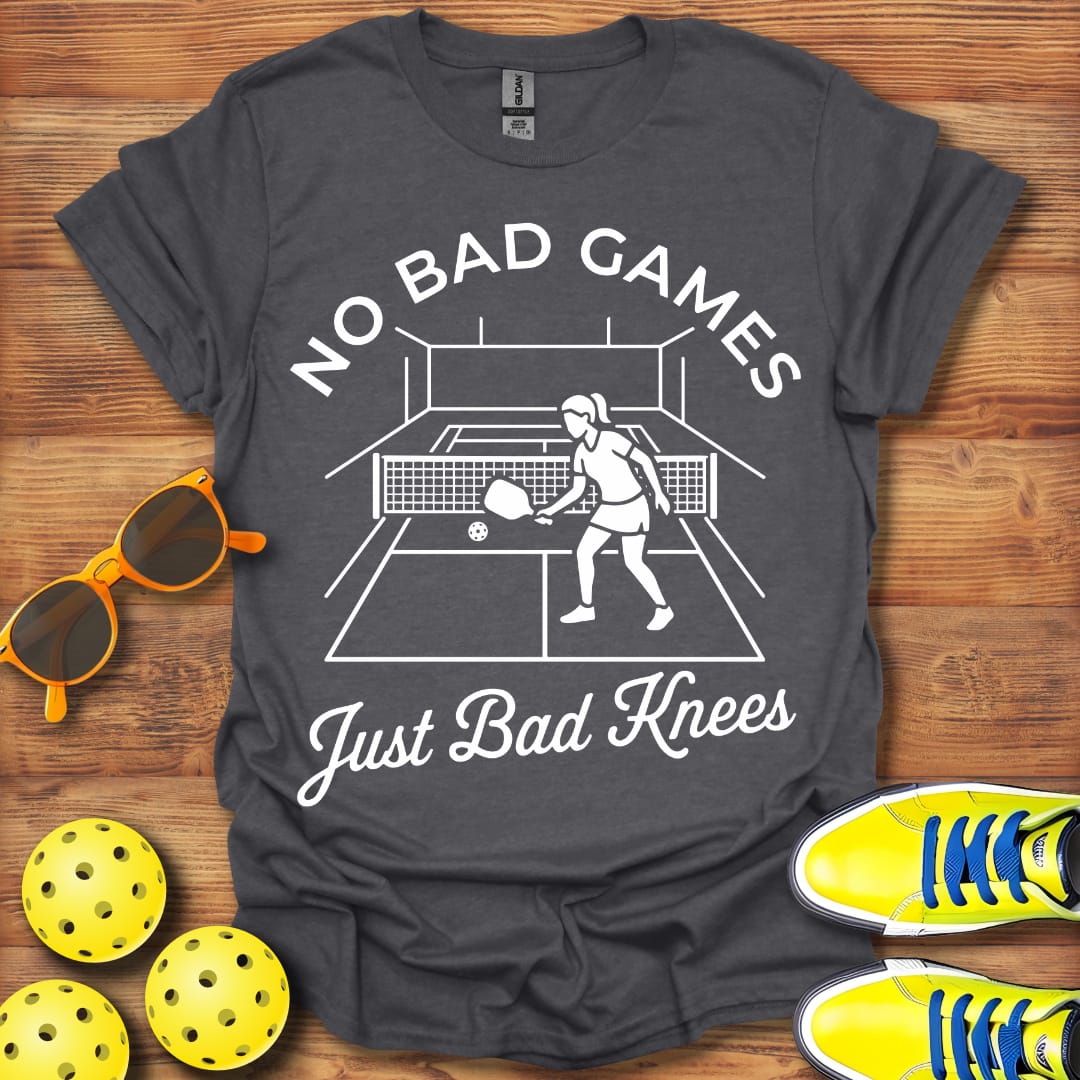 Just Bad Knees Pickleball Unisex T-Shirt