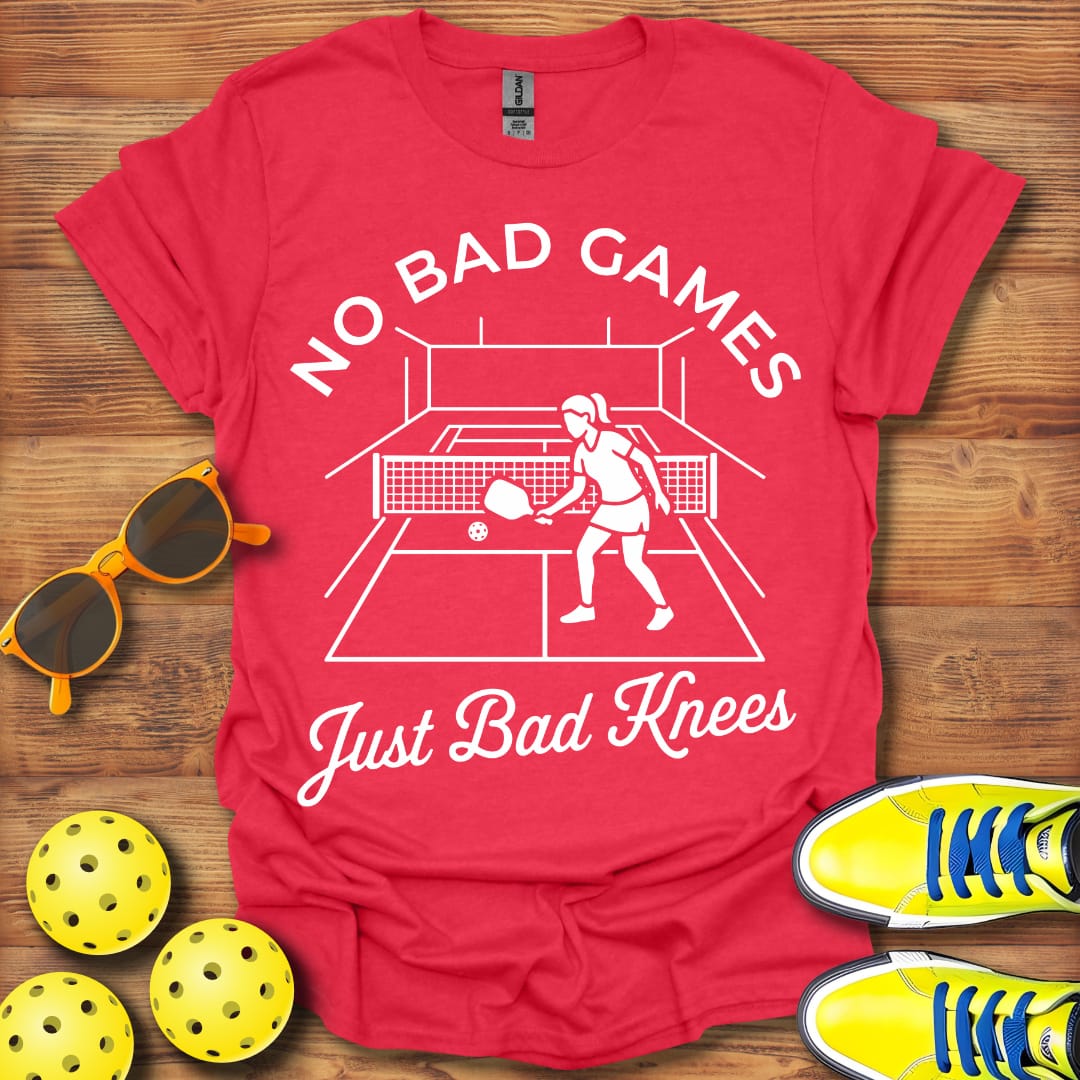 Just Bad Knees Pickleball Unisex T-Shirt