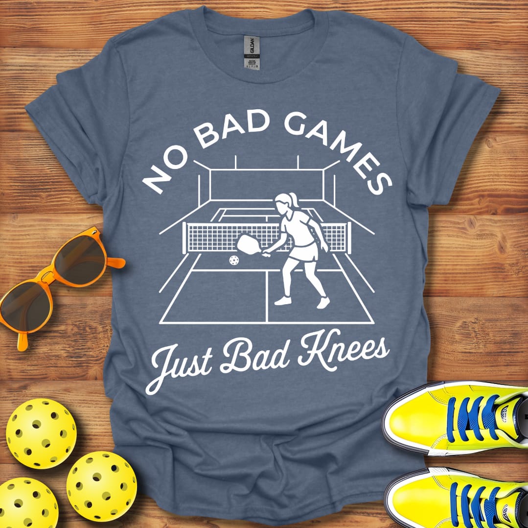 Just Bad Knees Pickleball Unisex T-Shirt