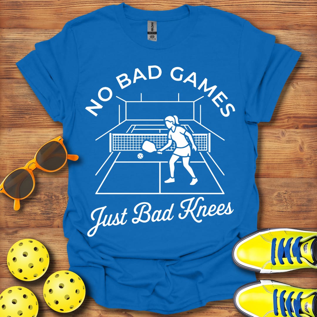 Just Bad Knees Pickleball Unisex T-Shirt