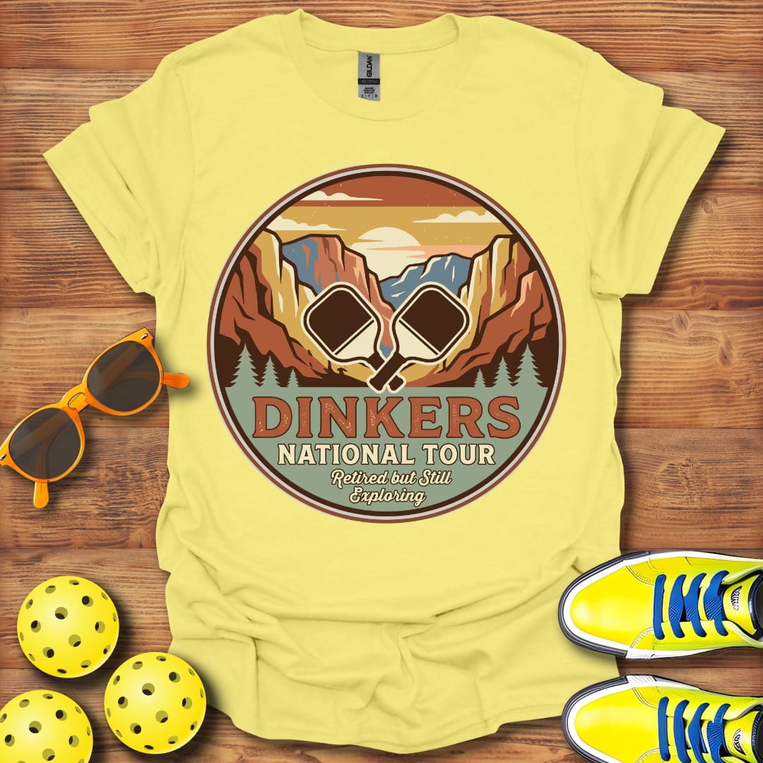 Dinkers National Tour Pickleball Unisex T-Shirt