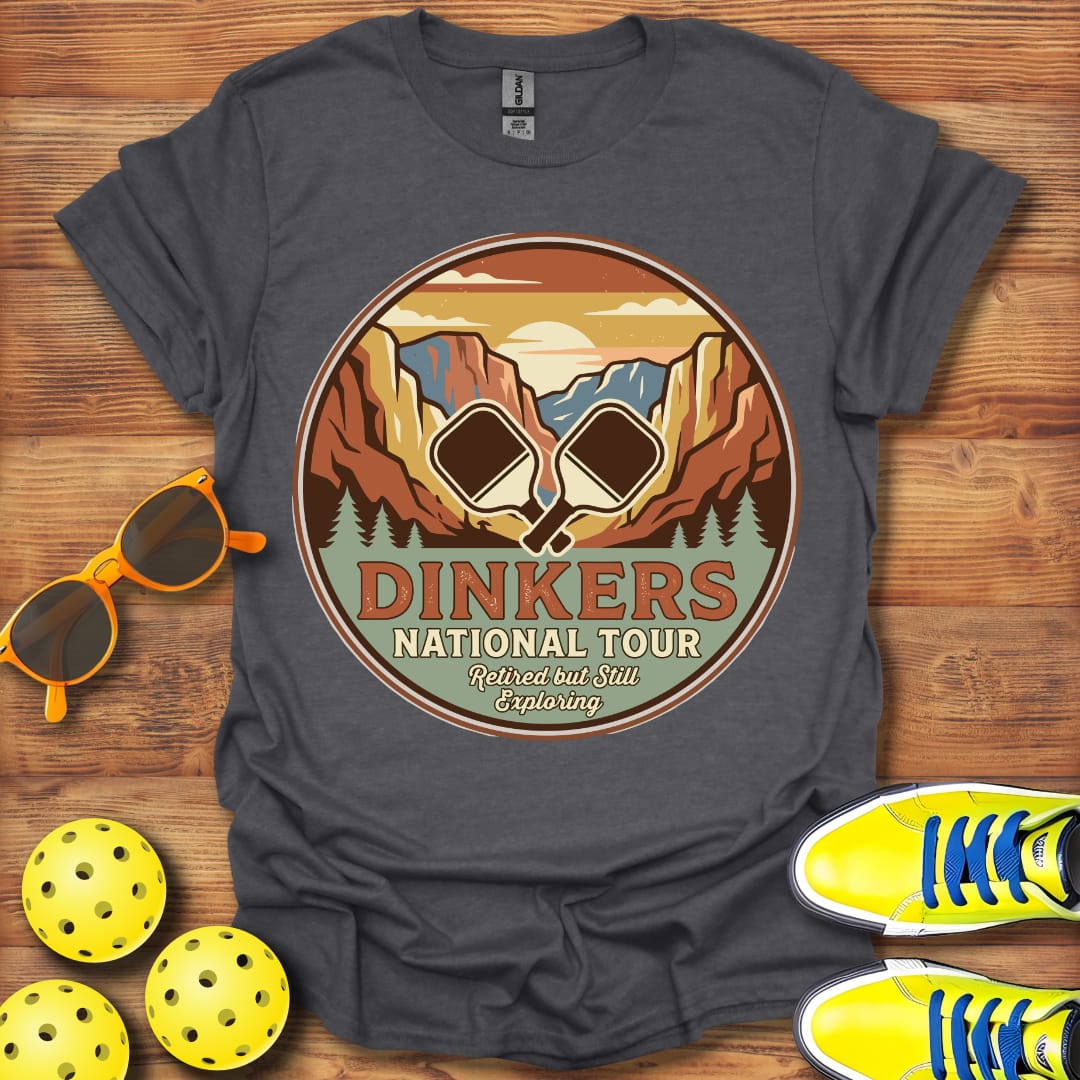 Dinkers National Tour Pickleball Unisex T-Shirt