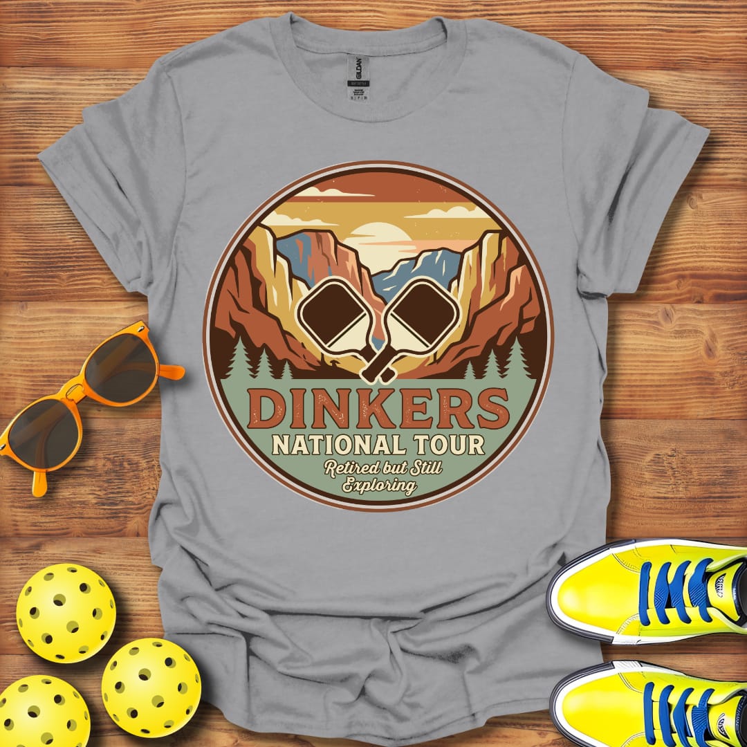 Dinkers National Tour Pickleball Unisex T-Shirt