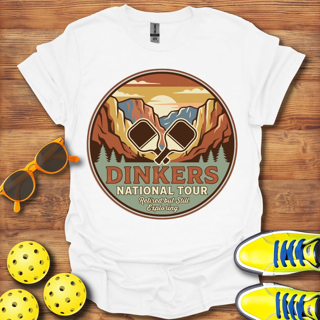 Dinkers National Tour Pickleball Unisex T-Shirt
