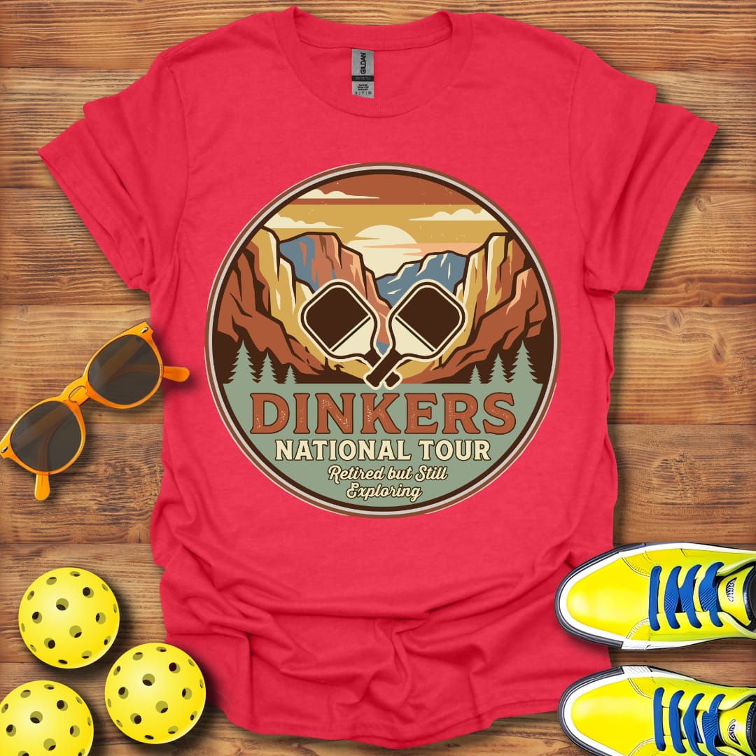 Dinkers National Tour Pickleball Unisex T-Shirt