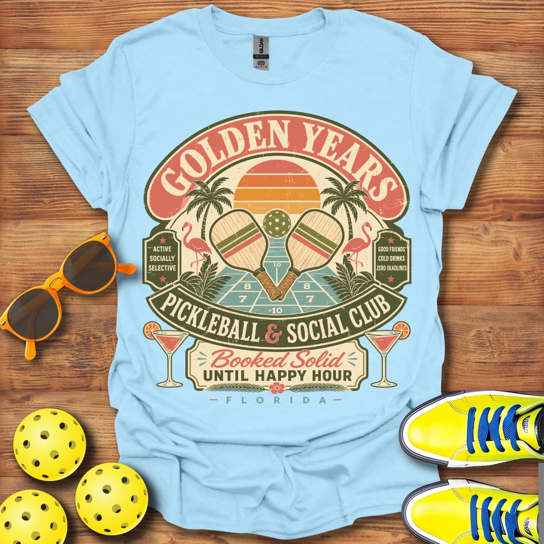 Golden Years Pickleball  Social Club Unisex T-Shirt