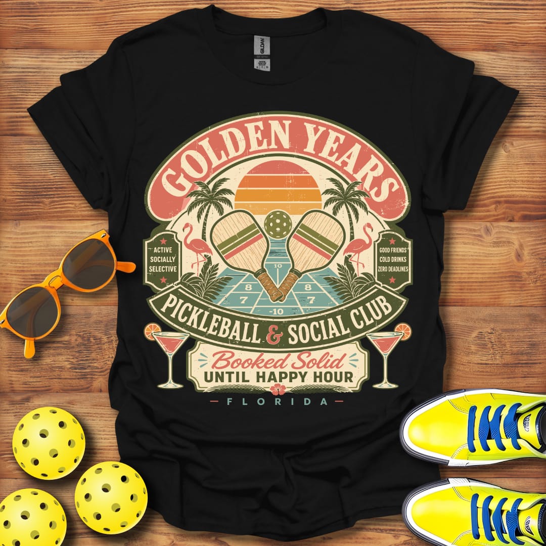 Golden Years Pickleball  Social Club Unisex T-Shirt