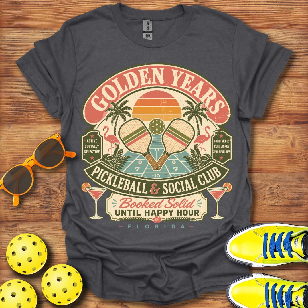 Golden Years Pickleball  Social Club Unisex T-Shirt