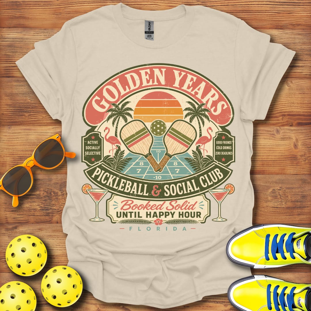 Golden Years Pickleball  Social Club Unisex T-Shirt