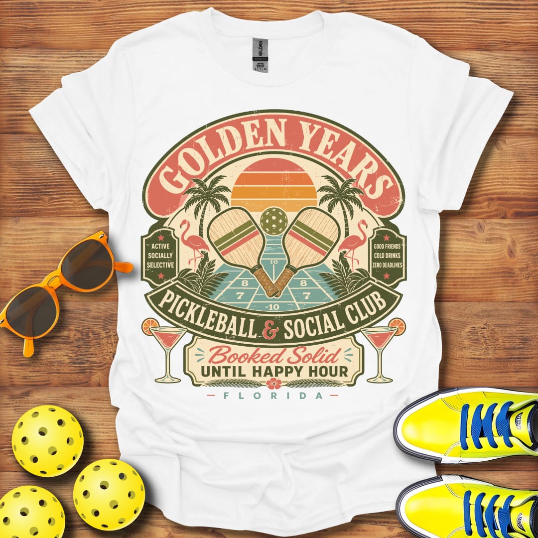Golden Years Pickleball  Social Club Unisex T-Shirt
