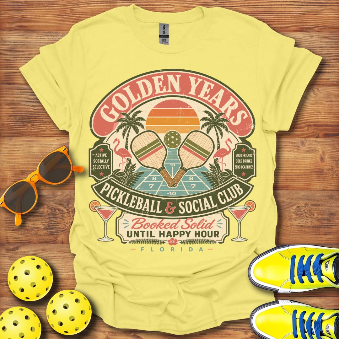 Golden Years Pickleball  Social Club Unisex T-Shirt